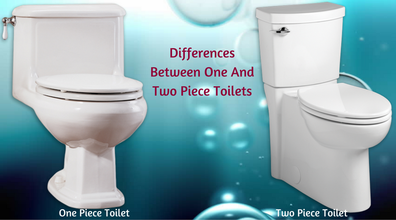 one piece & two piece toilets
